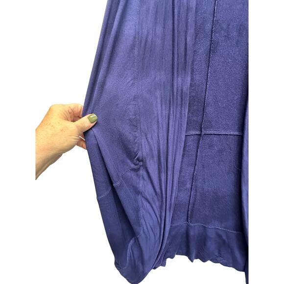 Livi Lane Bryant Blue Tie Dye Women Active Cardigan Kaftan Kimono 22/24 - Picture 3 of 8